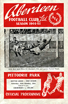 Match programme