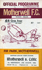 Match programme