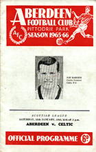 Match programme