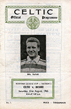 Match programme