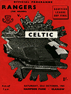 Match programme