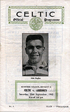 Match programme