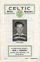 Match programme