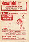 Match programme