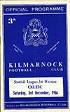 Match programme