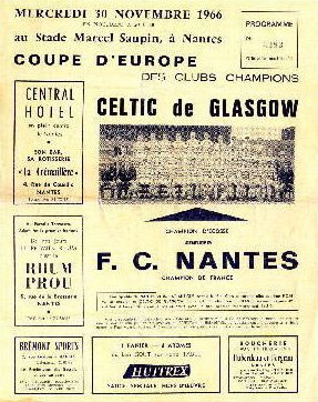 Match programme