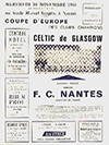 Match programme