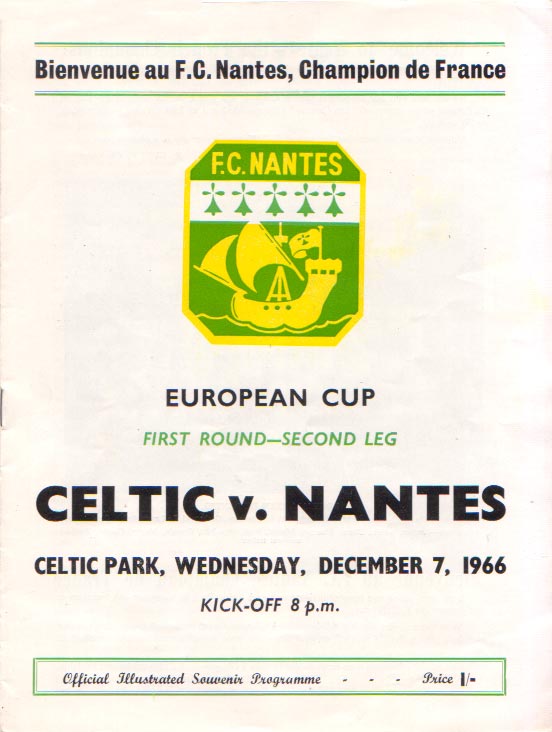 Match programme