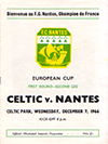 Match programme