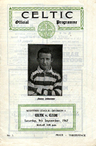 Match programme