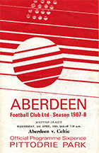 Match programme