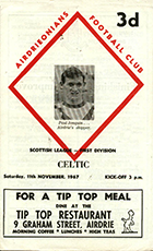 Match programme