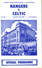 Match programme