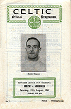 Match programme