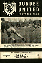 Match programme