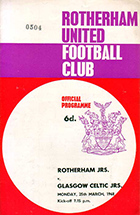 Match programme