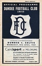 Match programme