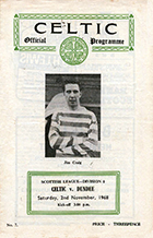 Match programme