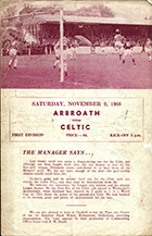 Match programme