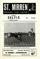 Match programme