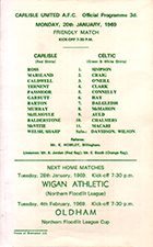 Match programme