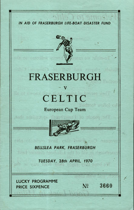 Match programme