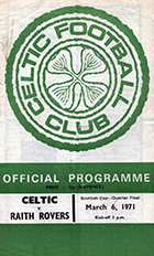 Match programme