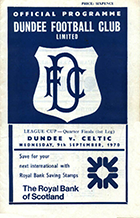 Match programme