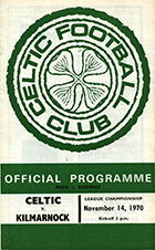 Match programme