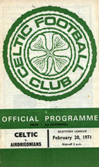 Match programme