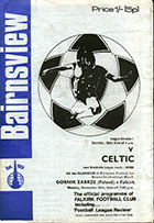 Match programme