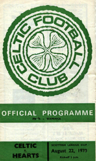 Match programme