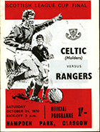 Match programme