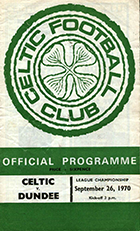 Match programme