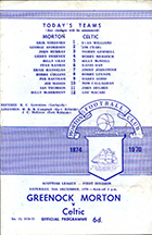 Match programme