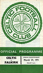 Match programme