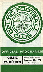 Match programme