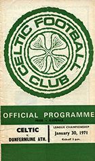 Match programme