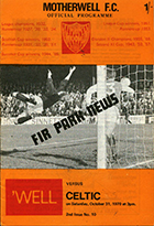 Match programme