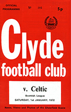 Match programme