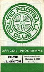 Match programme