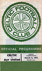 Match programme