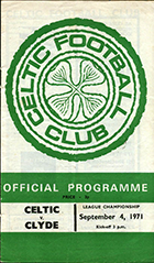 Match programme