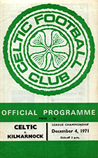 Match programme