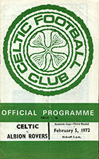 Match programme