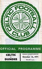 Match programme