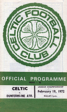 Match programme