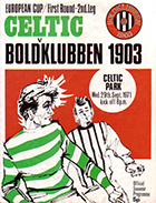 Match programme