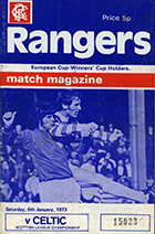 Match programme