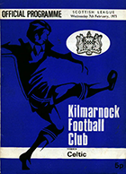 Match programme